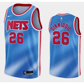 Camiseta Hombre Brooklyn Nets Spencer Dinwiddie 26 2020-21 Nike Hardwood Classics Swingman